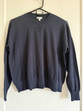 Minnie Rose Navy Crewneck Sweater
